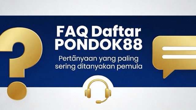 faq daftar pondok88