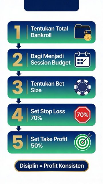 infografis 5 langkah money management