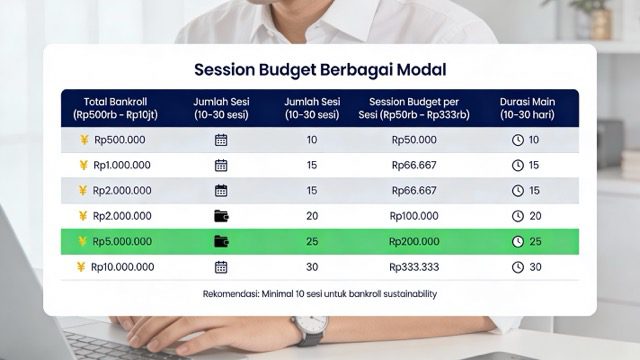 tabel perbandingan budget 