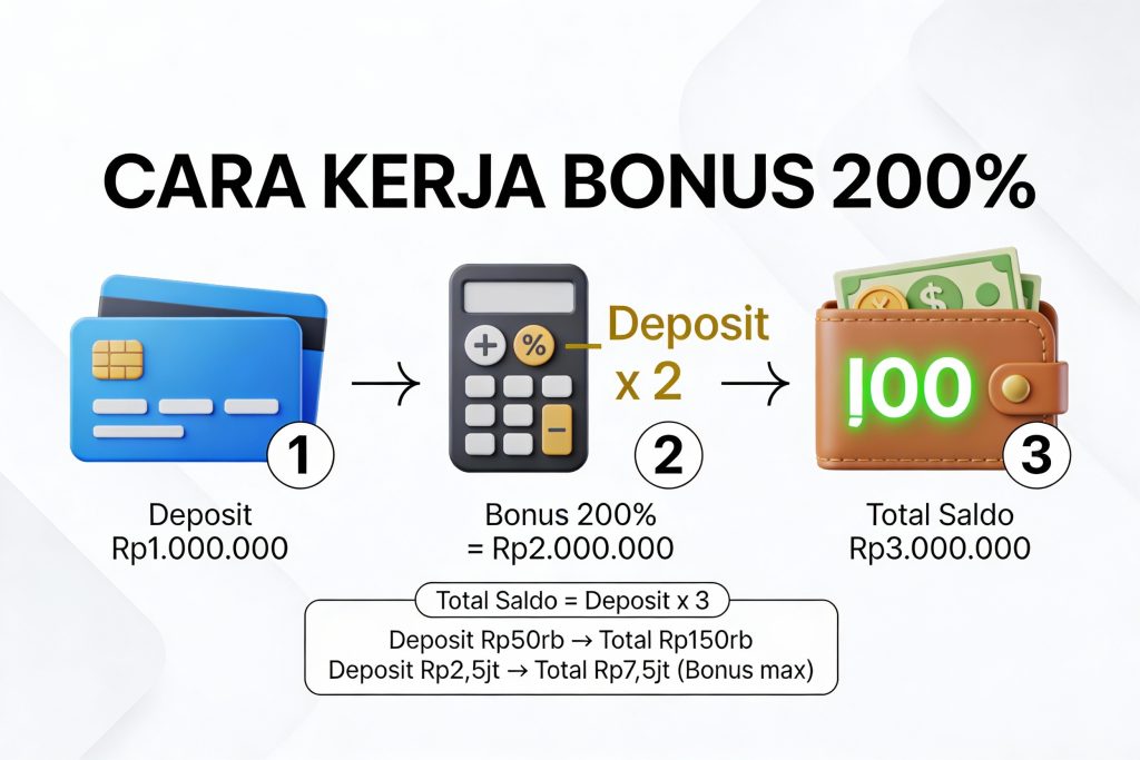 cara kerja bonus