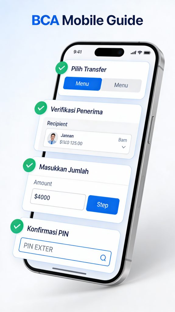 cara deposit dengan bca