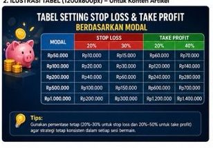 tabel stoploss pondok88